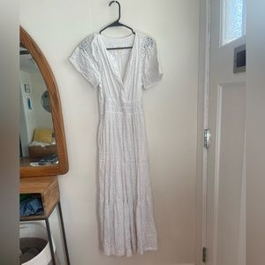 MAEVE SPRINGTIME MAXI DRESS, IN WHITE